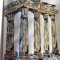 Mein Kursprojekt: Architektonische Zeichnung mit Aquarell und Tinte. Sketching, Drawing, Watercolor Painting, Architectural Illustration, Sketchbook & Ink Illustration project by alexander_besheimer - 12.05.2021