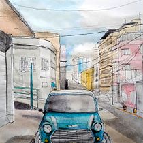Mi Proyecto del curso: Sketching arquitectónico para ilustraciones urbanas. Design, Traditional illustration, Sketching, Architectural Illustration, and Sketchbook project by Natasha Mahmud - 12.06.2021