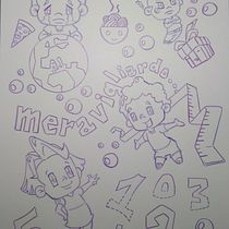Il mio progetto del corso: Illustrazione di una storia in stile kawaii. Traditional illustration project by Mirko Pensieri - 12.06.2021