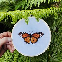My project in Realistic Embroidery Techniques . Traditional illustration, and Embroider project by May Dobbin - 10.27.2021