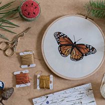 My project in Realistic Embroidery Techniques course. Traditional illustration, and Embroider project by Lili Kovács - 12.06.2021