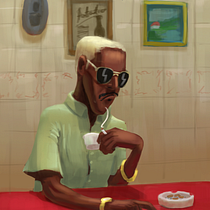 Meu projeto do curso: Princípios de iluminação para pintura digital. Traditional illustration, Digital Illustration, and Digital Painting project by Joao Pedro Bayma Prado - 12.05.2021