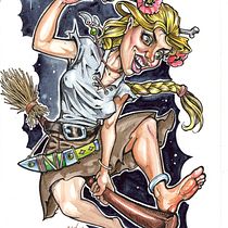 some technice try out. Traditional illustration, Comic, and Watercolor Painting project by Marcin Szymański - 12.07.2021