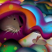 My project in Illustration in Photoshop: Enchant with Color and Texture course. Un proyecto de Ilustración tradicional e Ilustración digital de Ana Correia - 06.12.2021