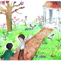 Mi Proyecto del curso: Ilustración en acuarela con influencia japonesa. Traditional illustration, Drawing, and Watercolor Painting project by Ingrid Garcia - 12.06.2021