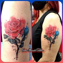 Mi Proyecto del curso: Técnicas de color para tatuajes. Un progetto di Illustrazione tradizionale, Disegno, Illustrazione digitale, Design di tatuaggi e Disegno digitale di Erika Strusiat - 06.12.2021