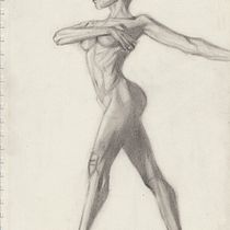 Mi Proyecto del curso: Dibujo realista de la figura humana. Een project van Traditionele illustratie,  Beeldende kunst,  Schetsen, Tekening met potlood,  Tekening, Realistische tekening y Anatomisch tekenen van mariap_aula_lopeza - 06.12.2021