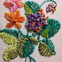 Il mio progetto del corso: Ricamo contemporaneo con punti tradizionali messicani. Arts, Crafts, Embroider, and Fiber Arts project by katia - 12.06.2021