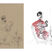 Mon projet du cours : Techniques d’illustration pour débloquer votre créativité. Design, Traditional illustration, Fine Arts, Painting, Creativit, Creating with Kids, and Sketchbook project by Elsa Laborde - 12.06.2021