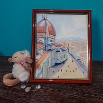 Meu projeto do curso: Desenho arquitetônico com aquarela e tinta. Drawing, Watercolor Painting, Architectural Illustration & Ink Illustration project by Helen Santos - 12.07.2021