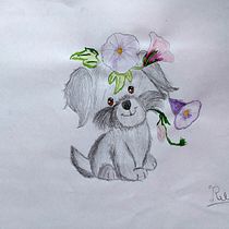 Mi Proyecto del curso: Animales y plantas en acuarela. Projekt z dziedziny Trad, c, jna ilustracja, Malowanie akwarelą, R i sunek botaniczn użytkownika la_centaura6 - 06.12.2021