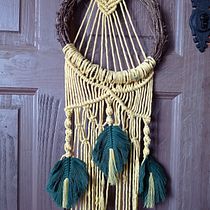 Mi Proyecto del curso: Macramé: nudos básicos y complejos. Accessor, Design, Interior Design, and Macramé project by mabyzu - 12.07.2021
