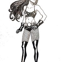 Mi Proyecto del curso: Diseño de personajes femeninos para cómics. Character Design, Comic, and Drawing project by Sebastian Asmat - 12.07.2021