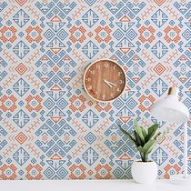 Mi Proyecto del curso: Diseño de patrones geométricos. Un projet de Design , Illustration traditionnelle, Création de motifs , et Estampe de Claudia Valencia - 07.12.2021