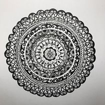 My project in The Art of Mandala Drawing: Create Geometric Patterns course. Drawing & Ink Illustration project by Bill Hatting - 12.07.2021