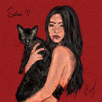 My project in Illustrated Portraits with Procreate course. Ilustração tradicional, Ilustração vetorial, Ilustração digital, e Desenho de retrato projeto de Сауле Каленова - 07.12.2021