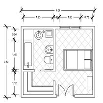 Mi Proyecto del curso: Introducción al dibujo arquitectónico en AutoCAD Ein Projekt aus dem Bereich Architektur, Innenarchitektur, Innendesign, L, schaftsbau, Architektonische Illustration und ArchVIZ von KATHERINE PUGLLA - 07.12.2021