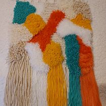 Il mio progetto del corso: Introduzione al latch hooking e locker hooking. Decoração de interiores, e Tecido projeto de jana.urbanova38 - 08.12.2021