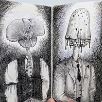 My project in Daily Sketching for Creative Inspiration course. Traditional illustration, Sketching, Creativit, Drawing, and Sketchbook project by Giulio Artioli - 12.08.2021