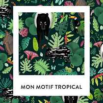 Mon projet du cours : Illustration numérique de motifs inspirés de la faune et la flore. Un progetto di Illustrazione tradizionale, Pattern design, Disegno, Illustrazione digitale e Illustrazione botanica di Marie Buisson - 08.12.2021