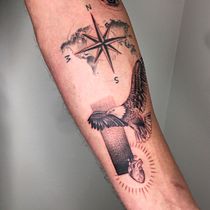 My project in Tattoo for Beginners course. Tattoo Design project by Ausra Ziogaite - 12.06.2021