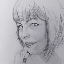 My project in Portrait Sketchbooking: Explore the Human Face course. Een project van  Schetsen,  Tekening,  Portrettekening,  Artistieke tekening y Sketchbook van Manon Dussault - 08.12.2021