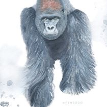 Mon projet du cours : Portraits expressifs d'animaux à l'aquarelle. Un projet de Illustration traditionnelle, Aquarelle, Dessin réaliste et Illustration naturaliste de pynsodo - 08.12.2021