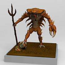 Il mio progetto del corso: Modellazione con ZBrush: dalla concept art alla creatura finale. 3D, 3D Modeling, Video Games, Concept Art, and 3D Character Design project by Raffaele Leone - 12.08.2021