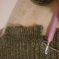 Mi Proyecto del curso: Crochet: crea prendas con una sola aguja. Fashion Design, Fiber Arts, DIY, and Crochet project by MARIA ISABEL MIGUEL MIGUEL - 12.08.2021