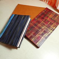 My project in Handmade Binding without Stitches course. Arts, Crafts, Fine Arts, Bookbinding, and DIY project by Katerina Latalova - 12.08.2021