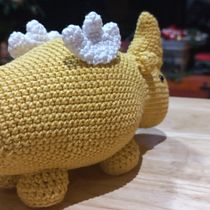 RINOCERONTE ALADO . Amigurumi project by pily.jorquera - 12.09.2021