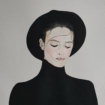 Mi Proyecto del curso: Retrato en acuarela a partir de una fotografía. Traditional illustration, Watercolor Painting, and Portrait Drawing project by pameladiazjofre - 12.09.2021