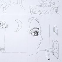Meu projeto do curso: Ilustração narrativa: conte uma história sem palavras. Traditional illustration, Drawing, Stor, telling, Children's Illustration, Narrative, and Gouache Painting project by Sandra Simões - 12.09.2021