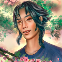 My project in Digital Fantasy Portraits with Photoshop course. Traditional illustration, Drawing, Digital Illustration, Portrait Drawing, Digital Drawing, and Digital Painting project by lilwaukee - 12.07.2021