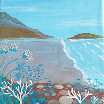 Mi Proyecto del curso: Naturaleza con pintura acrílica: del cuaderno al lienzo . Traditional illustration, Painting, Acr, lic Painting, and Sketchbook project by Marisa - 12.09.2021