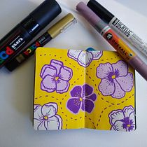 Mi Proyecto del curso: Patrones botánicos en sketchbook: conquista la página en blanco. Ilustração tradicional, Pattern Design, Ilustração botânica, e Sketchbook projeto de Ana Karina Moreno - 09.12.2021