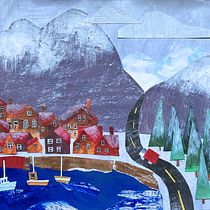 Mi Proyecto del curso: Ilustración de historias con papel. Ilustração tradicional, Colagem, Papercraft, Ilustração infantil, Criatividade para crianças, e Narrativa projeto de SUSANA MARINAS DOBLADO - 09.12.2021