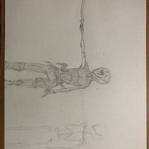 Mi Proyecto del curso: Dibujo anatómico para principiantes (Ck). Fine Arts, Sketching, Pencil Drawing, Drawing, Realistic Drawing, and Figure Drawing project by jorgearellano526 - 12.09.2021