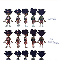 Meu projeto do curso: Design de personagens para animação com Photoshop. Animation, Character Design, and Character Animation project by campanaro.florance - 12.10.2021