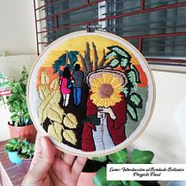 Mi Proyecto del curso: Introducción al bordado botánico. Un projet de Broderie de Ana Laura - 08.12.2021