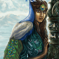 My project in Digital Fantasy Portraits with Photoshop course. Traditional illustration, Drawing, Digital Illustration, Portrait Drawing, Digital Drawing, and Digital Painting project by Ashwin Jose - 12.09.2021