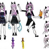 Mi Proyecto del curso: Dibujo de personajes manga desde cero. Traditional illustration, Character Design, Comic, Pencil Drawing, Drawing, and Manga project by Alejandra Valencia - 12.05.2021
