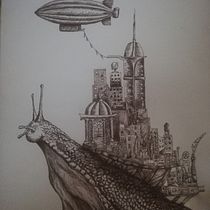 Mi Proyecto del curso: Ilustración surrealista con rotuladores Ein Projekt aus dem Bereich Traditionelle Illustration, Bleistiftzeichnung, Zeichnung, Realistische Zeichnung, Artistische Zeichnung und Illustration mit Tinte von nanob.nb - 10.12.2021