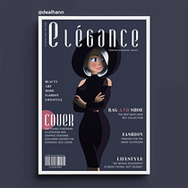 Mon projet final : Création d'héroïnes cartoon. Projekt z dziedziny Trad, c, jna ilustracja, Ilustracja c, frowa, R, sunek c i frow użytkownika Dylan Ja - 02.12.2021