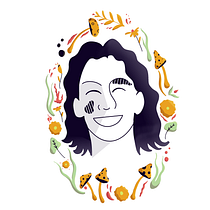 Mon projet du cours : Portrait illustré avec des éléments botaniques. Un progetto di Illustrazione tradizionale, Illustrazione digitale, Illustrazione botanica e Disegno digitale di lucas.stordeur - 10.12.2021