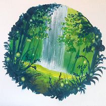 My project in Painting Atmospheric Landscapes with Gouache course. Traditional illustration, Painting, and Gouache Painting project by walsh26art - 12.10.2021