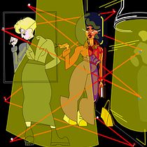 Meu projeto do curso: Ilustração de personagens femininas com estilo no Photoshop. Ilustração tradicional, Design de personagens, Ilustração digital, e Desenho digital projeto de Thallison Diniz - 09.12.2021