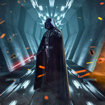 Darth veider. Projekt z dziedziny Fotografia, Postprodukcja fotograficzna, Retuszowanie fotografii, Fotografia c, frowa, Fotografia art, st, czna i Fotomontaż użytkownika Andre Felipe - 10.12.2021