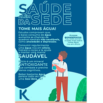 Saúde além da sede! . Advertising, Marketing, Cop, writing, and Creativit project by maria costa - 10.08.2021