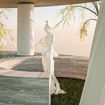 Surrealism: Roman Scenes . Arquitetura, Arquitetura de interiores, Arquitetura digital, e Visualização arquitetônica projeto de Bruno Milliot - 04.12.2021